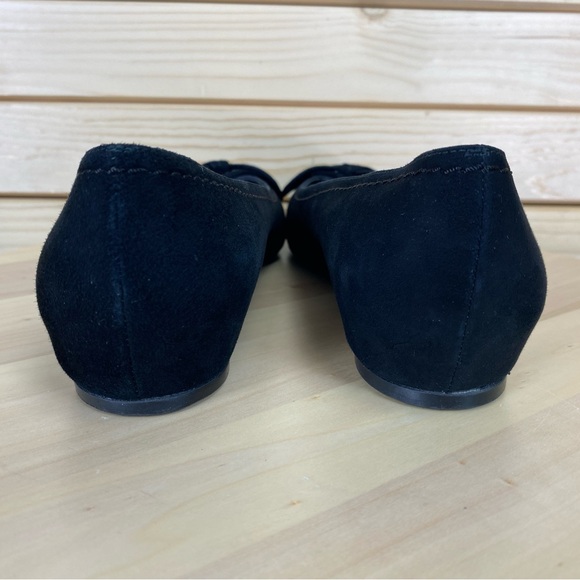 Stuart Weitzman 9.5 US Slip-on Flats Classic Suede Shoes Loafers Career Office - Picture 4 of 10